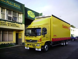 Truck Panel Beating on the North Shore Auckland